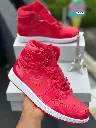 Nike dama caballero rojo bota ref 3-04