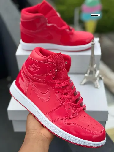 Nike dama caballero rojo bota ref 3-04